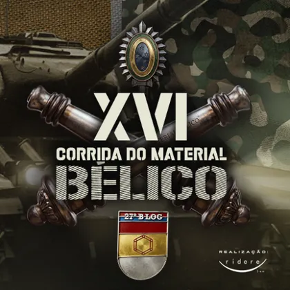 Imagem de divulgação da corrida Xvi Corrida Do Material Bélico