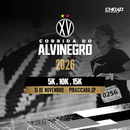 Imagem de divulgação da corrida Corrida Do Alvinegro 2026