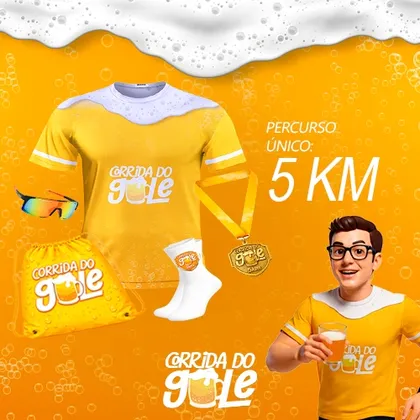 Imagem de divulgação da corrida Corrida Do Gole