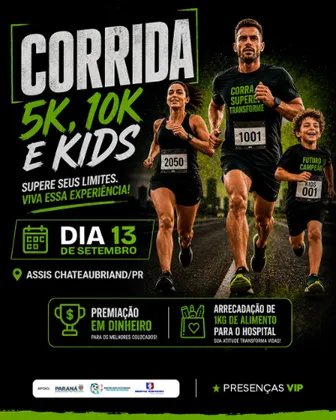 Imagem de divulgação da corrida Corrida Arena Conceito Fitness