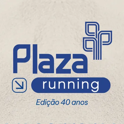 Imagem de divulgação da corrida Treinão Plaza Running