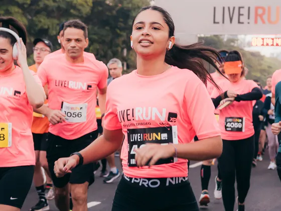 Imagem de divulgação da corrida Live! Run Xp São Paulo 2024 - Night Run