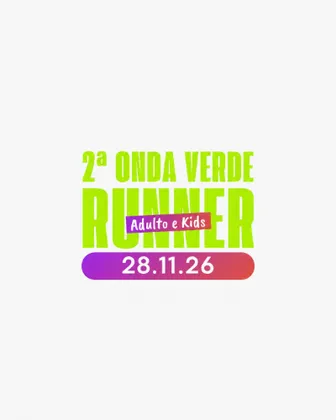 Imagem de divulgação da corrida 2ª Corrida De Rua Onda Verde Runner