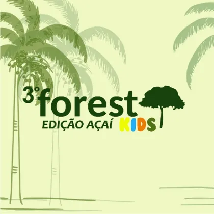 Imagem de divulgação da corrida 3° Forest Kids - Edição Açaí