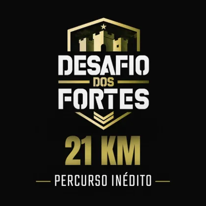 Imagem de divulgação da corrida Desafio Dos Fortes - Edição 21km