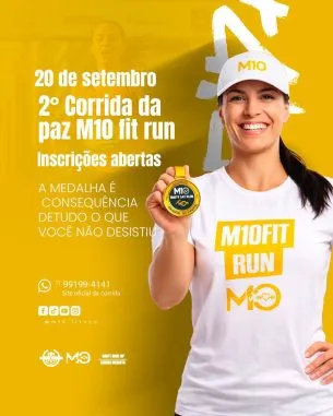 Imagem de divulgação da corrida Corrida Da Paz - Setembro Amarelo