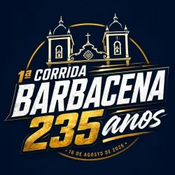 Imagem de divulgação da corrida 1ª Corrida Barbacena 235 Anos