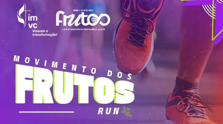Imagem de divulgação da corrida Movimento Dos Frutos Run