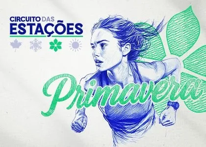 Imagem de divulgação da corrida Circuito das Estações 2026 - Primavera - São Paulo