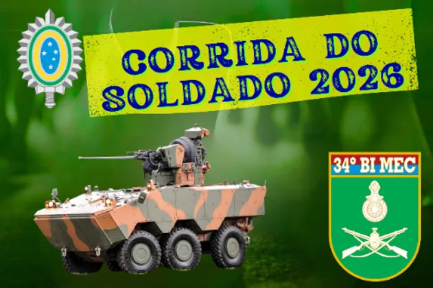 Imagem de divulgação da corrida Corrida Do Soldado 2026
