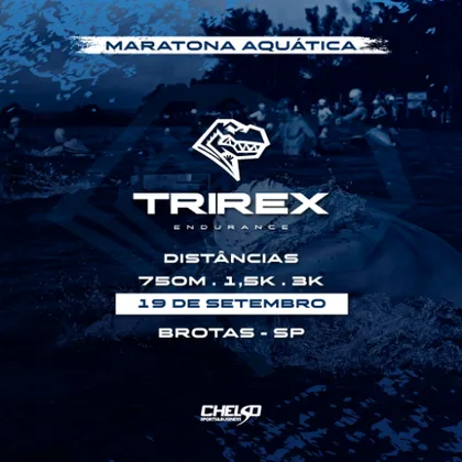 Imagem de divulgação da corrida Trirex 2026 - 2ª Etapa Maratona Aquática