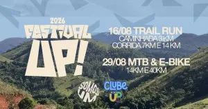 Imagem de divulgação da corrida Festival Up 2026