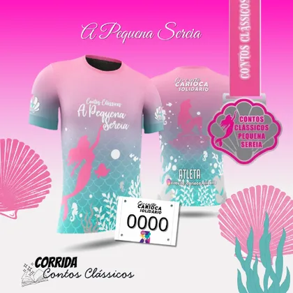 Imagem de divulgação da corrida Corrida E Caminhada Contos Clássicos - Pequena Sereia