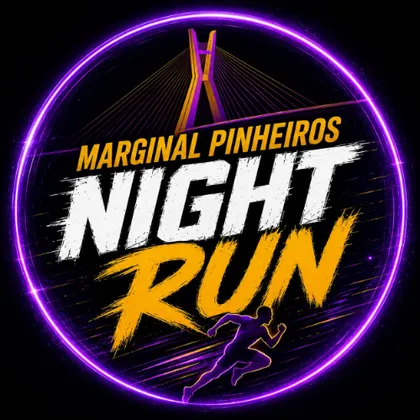 Imagem de divulgação da corrida Marginal Pinheiros Night Run