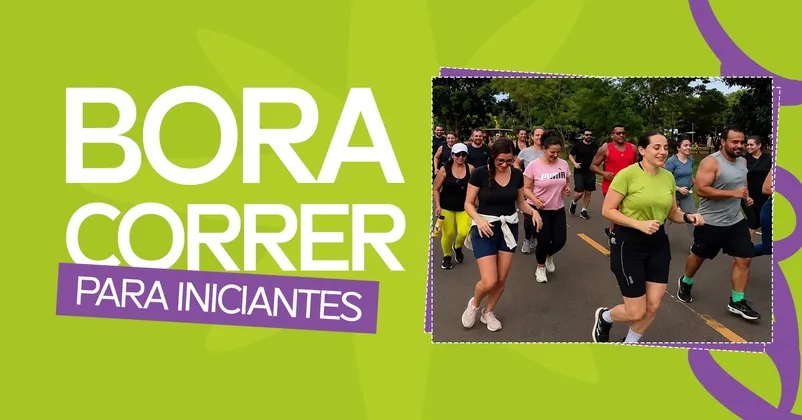 Imagem de divulgação da corrida Bora Correr (para iniciantes) - 9ª edição