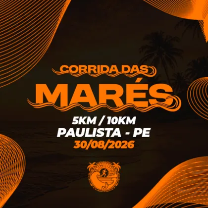 Imagem de divulgação da corrida Corrida Das Marés 2026