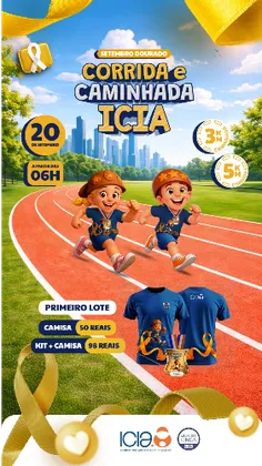 Imagem de divulgação da corrida 1ª Corrida Do Icia Ano 2026