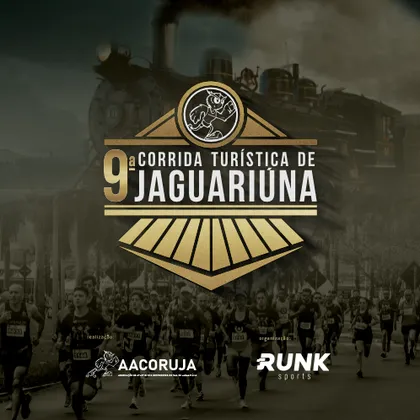 Imagem de divulgação da corrida 9ª Corrida Turística de Jaguariúna