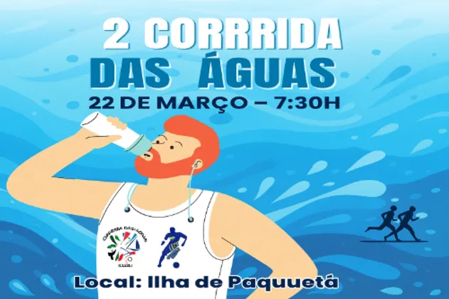 Imagem de divulgação da corrida Corrida Das Aguas 6k
