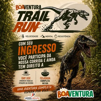 Imagem de divulgação da corrida Boaventura Trail Run