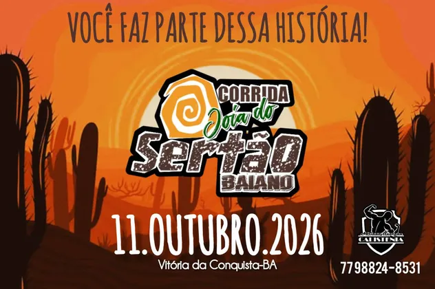 Imagem de divulgação da corrida Ii Corrida Joia Do Sertão Baiano 2026