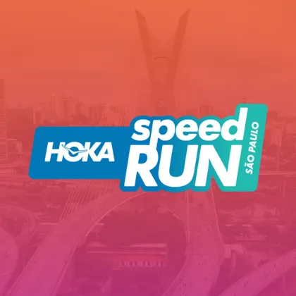 Imagem de divulgação da corrida Hoka Speed Run 2027 - São Paulo
