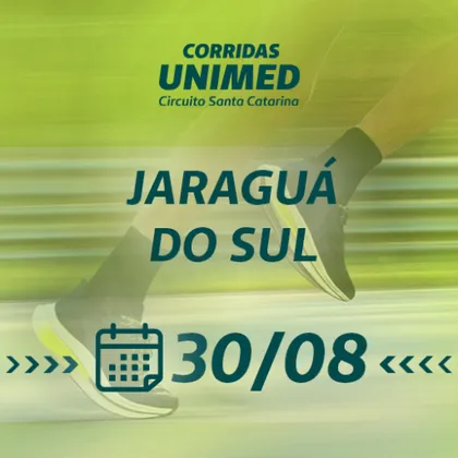 Imagem de divulgação da corrida Corridas Unimed Circuito Sc - 2026 - Etapa Jaraguá Do Sul
