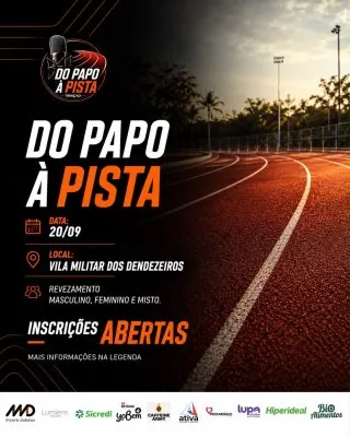 Imagem de divulgação da corrida Revezamento TriaÇÃo