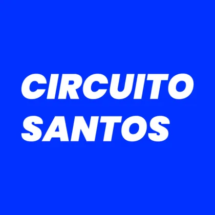 Imagem de divulgação da corrida Circuito Santos