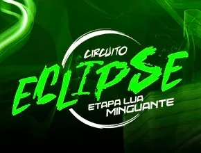 Imagem de divulgação da corrida Eclipse Night Run - Lua Minguante