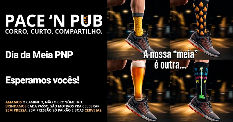 Imagem de divulgação da corrida PACE 'N PUB - Corre 03/09 - DIA DA MEIA PNP