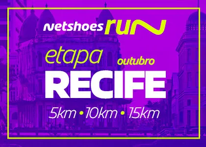 Imagem de divulgação da corrida Netshoes Run 2026 - Recife