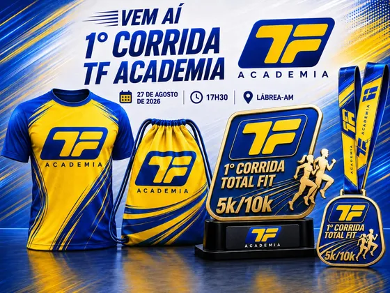 Imagem de divulgação da corrida 1ª Corrida Totalfit - Lábrea Am