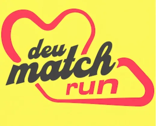 Imagem de divulgação da corrida Deu Match Run