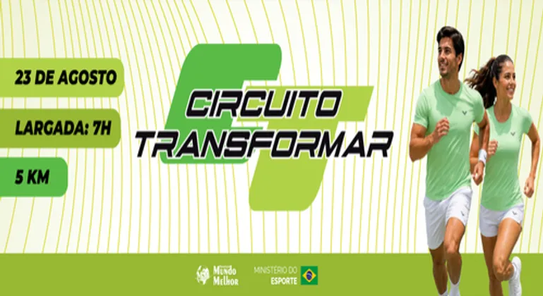 Imagem de divulgação da corrida Circuito Transformar 2026 - Ribeirao Preto
