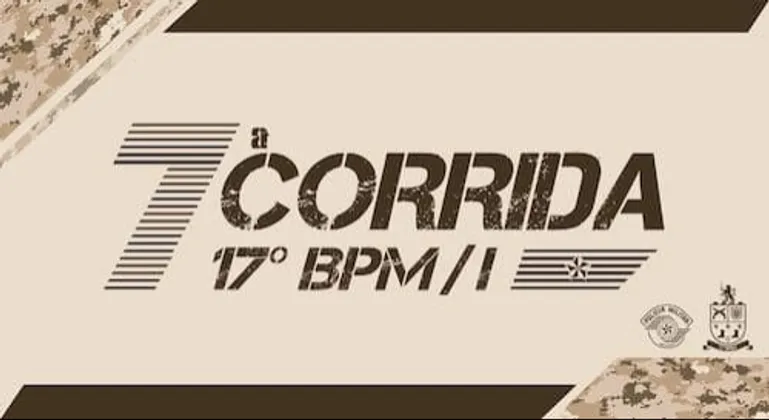 Imagem de divulgação da corrida 7 Corrida 17 BPMI - Cartao