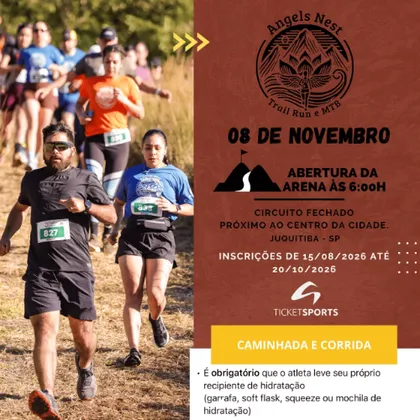 Imagem de divulgação da corrida Angels Nest Trail Run - 3ª Etapa