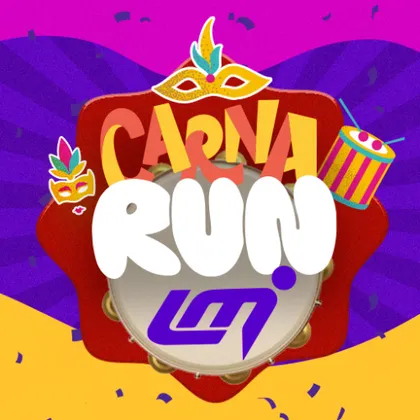 Imagem de divulgação da corrida Carna Run Lm