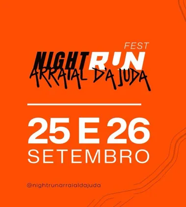 Imagem de divulgação da corrida Arraial d'Ajuda Night RUN FEST - 2° Edição