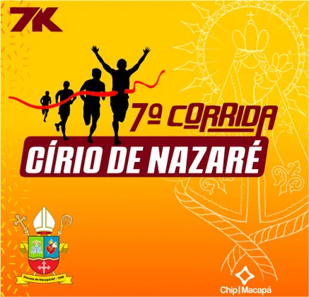 Imagem de divulgação da corrida 7ª Corrida Do Círio 2026