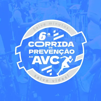 Imagem de divulgação da corrida 6ª Corrida De Prevenção Ao Avc
