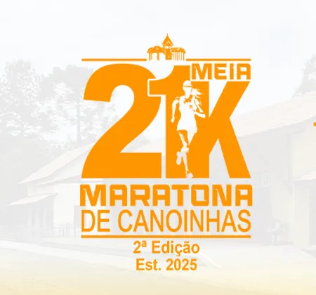 Imagem de divulgação da corrida 2ª Meia Maratona De Canoinhas