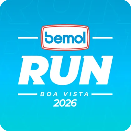 Imagem de divulgação da corrida Bemol Run Boa Vista 2026