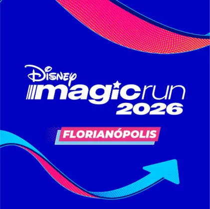 Imagem de divulgação da corrida Disney Magic Run 2026