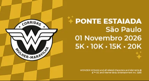 Imagem de divulgação da corrida 32ª Corrida Mulher-Maravilha São Paulo