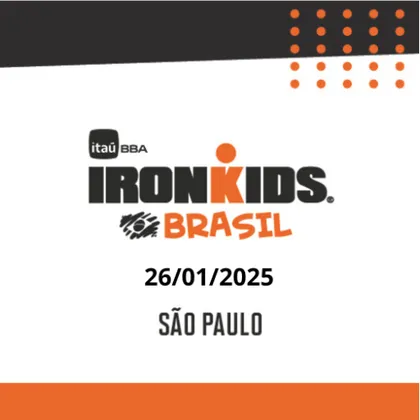 Imagem de divulgação da corrida ITAÚ BBA IRONKIDS 2025 - EsTÁDIO DO PACAEMBU
