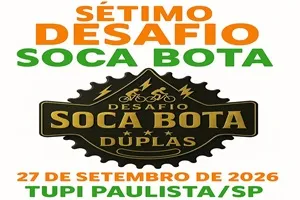 Imagem de divulgação da corrida 7º Desafio Soca Bota De Duplas