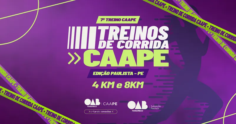 Imagem de divulgação da corrida 7º Treino de Corrida CAAPE - Ed. Paulista