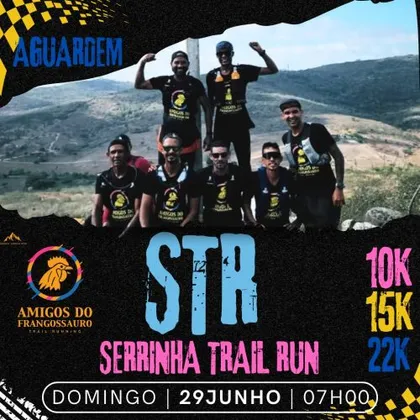 Imagem de divulgação da corrida Serrinha Trail Run 2025