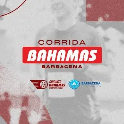 Imagem de divulgação da corrida Bahamas Barbacena Night Run